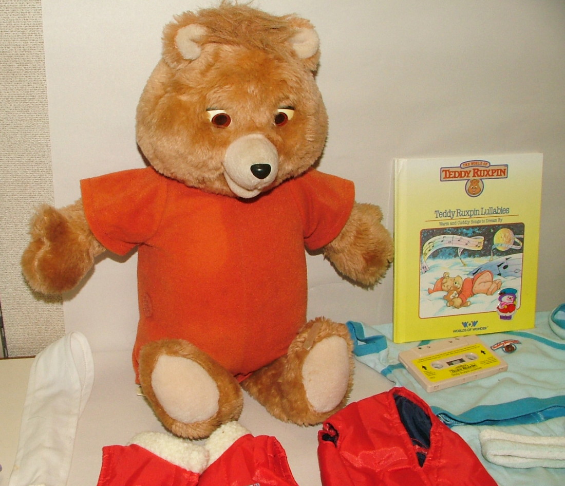 teddy ruxpin with tapes