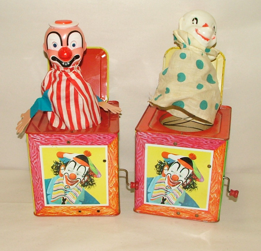 1961 mattel jack in the box